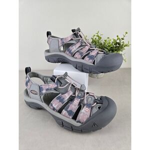 KEEN Newport H2 Water Sandals Gray Pink‎ Tie Dye Outdoor Size 10 US Women